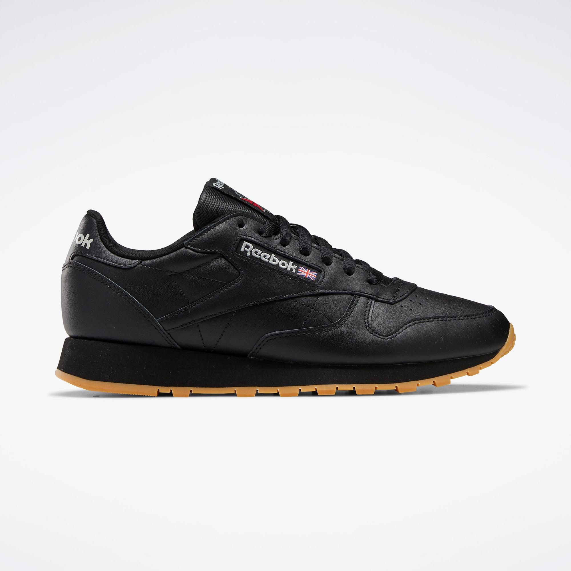 Reebok Classic Leather Unisex Siyah Spor Ayakkabı