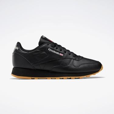  Reebok Classic Leather Unisex Siyah Spor Ayakkabı