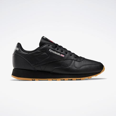 Reebok Classic Leather Unisex Siyah Spor Ayakkabı