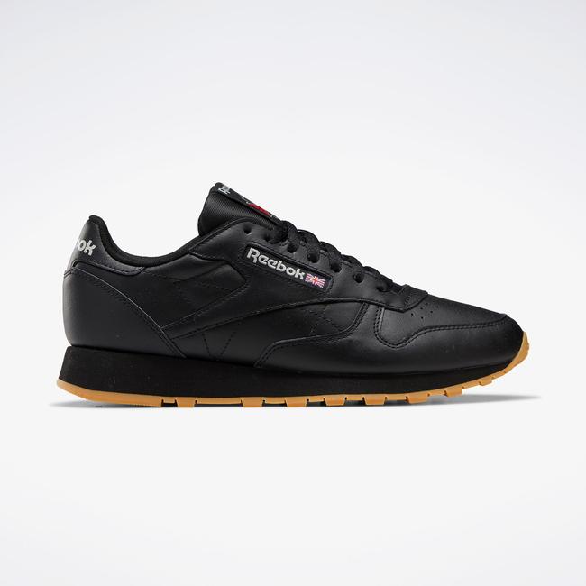 Reebok Classic Leather Unisex Siyah Spor Ayakkabı