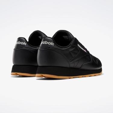  Reebok Classic Leather Unisex Siyah Spor Ayakkabı
