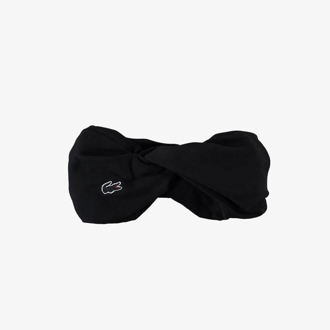  Lacoste Kadın Siyah Saç Bandı
