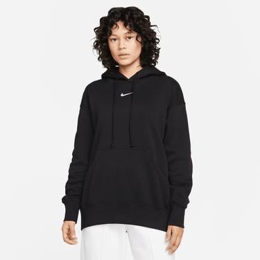  Nike Sportswear Phoenix Fleece Kadın Siyah Hoodie