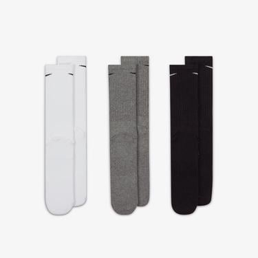  Nike Everyday Cash Crew 3'lü 132 Unisex Renkli Çorap