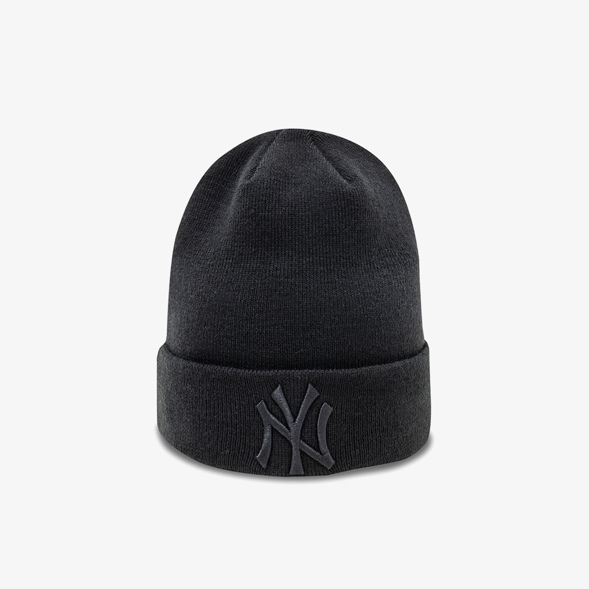 New Era Mlb Essential Cuff Beanie Unisex Siyah Bere