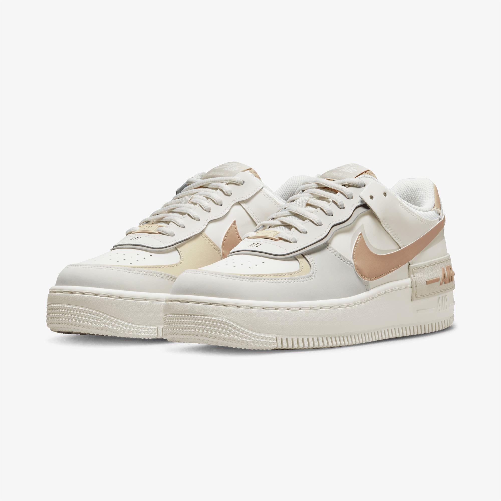 Nike AF1 Shadow Kadın Bej Spor Ayakkabı