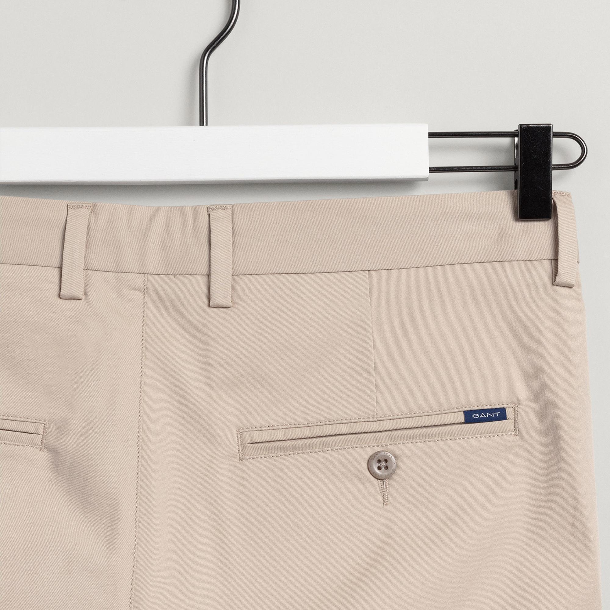 GANT Erkek Bej Slim Fit Şort