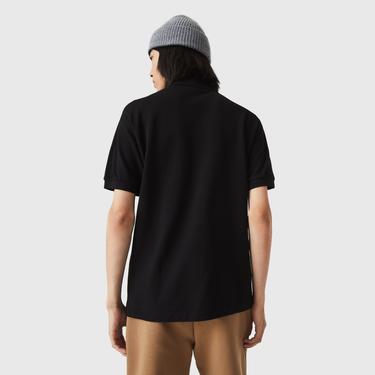  L.12.12 Erkek Classic Fit Siyah Polo