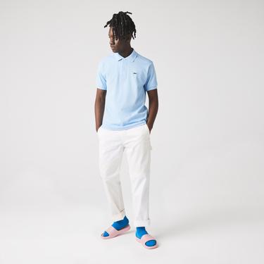  Erkek Classic Fit L.12.12 Açık Mavi Polo
