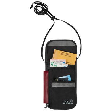  Jack Wolfskin Organizer Unisex Siyah Cüzdan