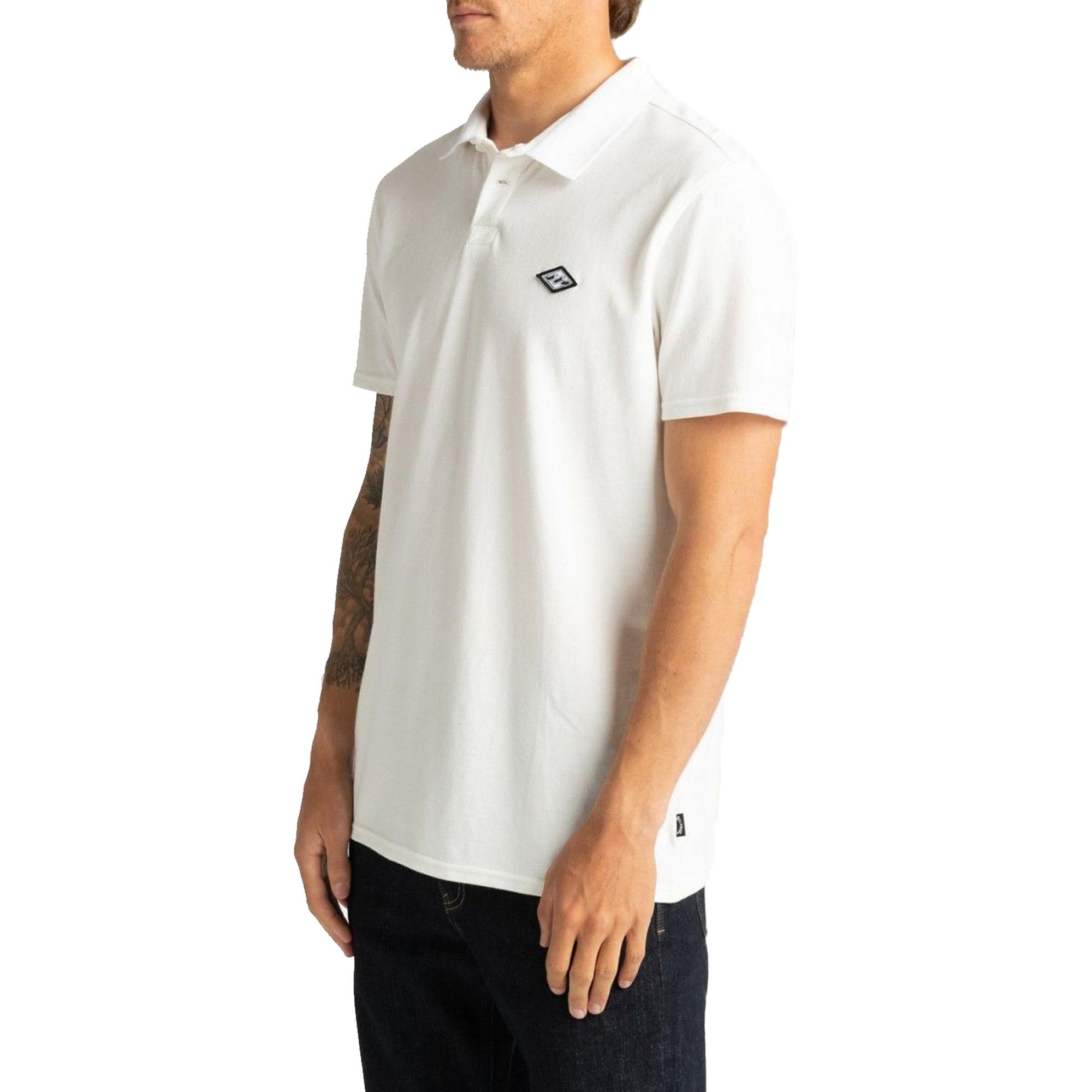 Billabong Skooled Polo Pique Erkek Beyaz Polo Tişört