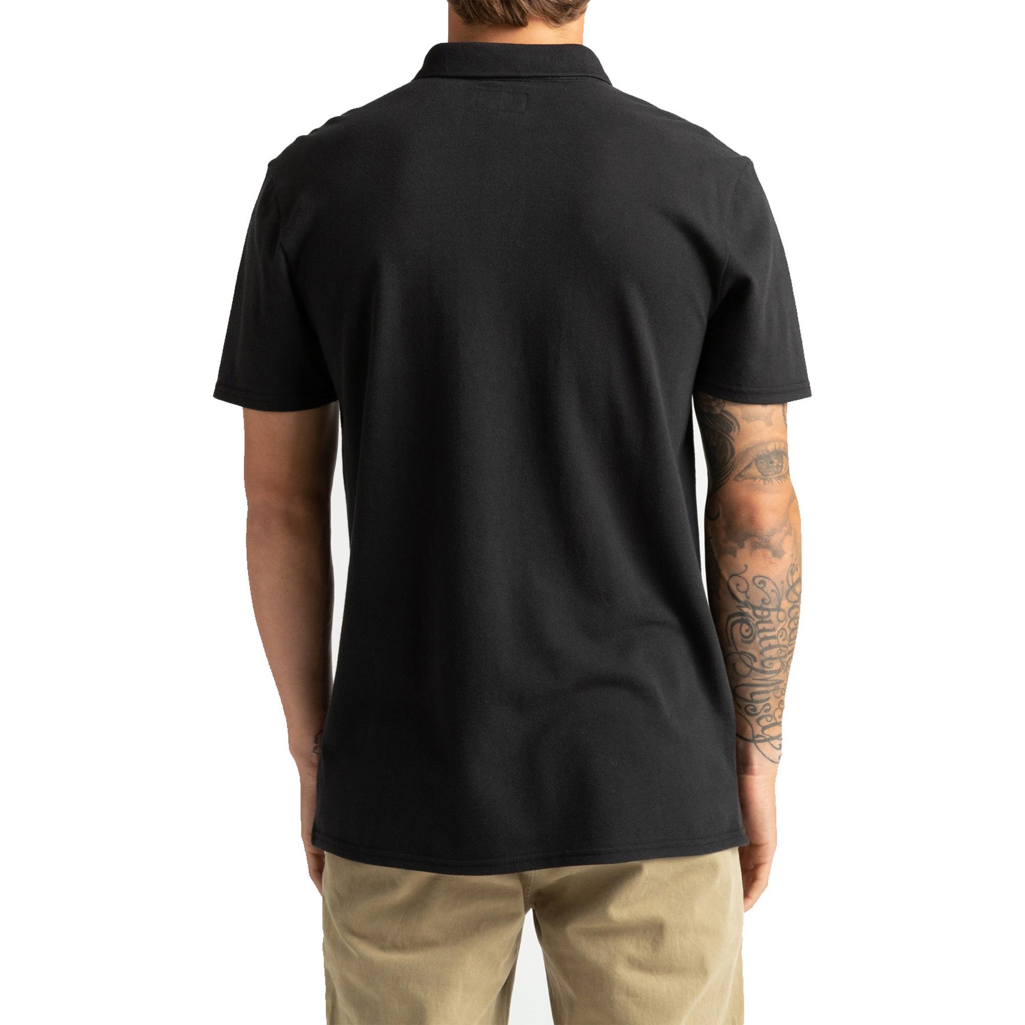 Billabong Skooled Polo Pique Erkek Siyah Polo Tişört