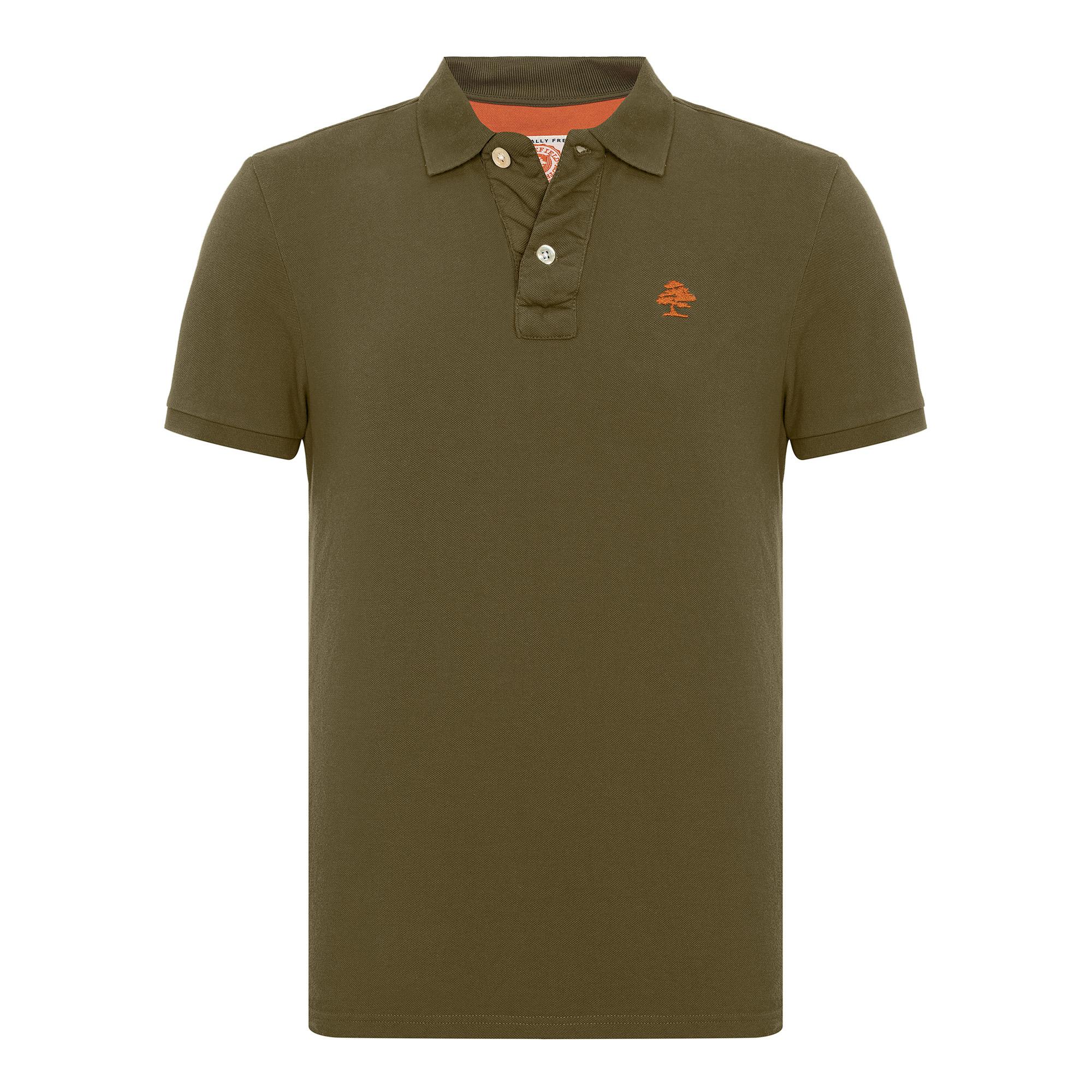 Routefield Patriot Erkek Yeşil Polo Tişört