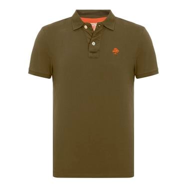  Routefield Patriot Erkek Yeşil Polo Tişört