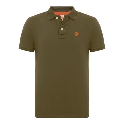  Routefield Patriot Erkek Yeşil Polo Tişört