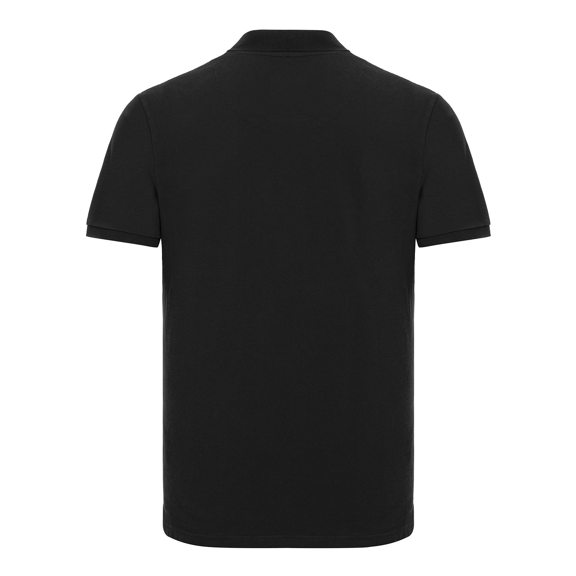 Routefield Patriot Erkek Siyah Polo Tişört