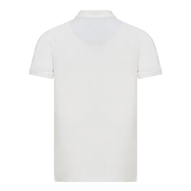  Routefield Patriot Erkek Beyaz Polo Tişört