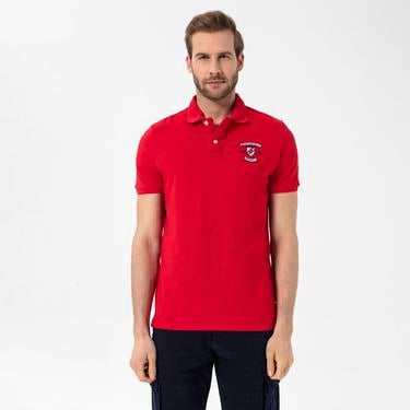  Routefield Prime Erkek Kırmızı Polo Tişört