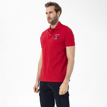  Routefield Prime Erkek Kırmızı Polo Tişört