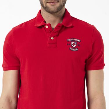  Routefield Prime Erkek Kırmızı Polo Tişört