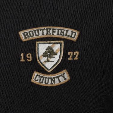  Routefield Prime Erkek Siyah Polo Tişört