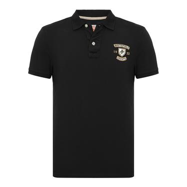  Routefield Prime Erkek Siyah Polo Tişört