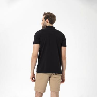  Routefield Prime Erkek Siyah Polo Tişört