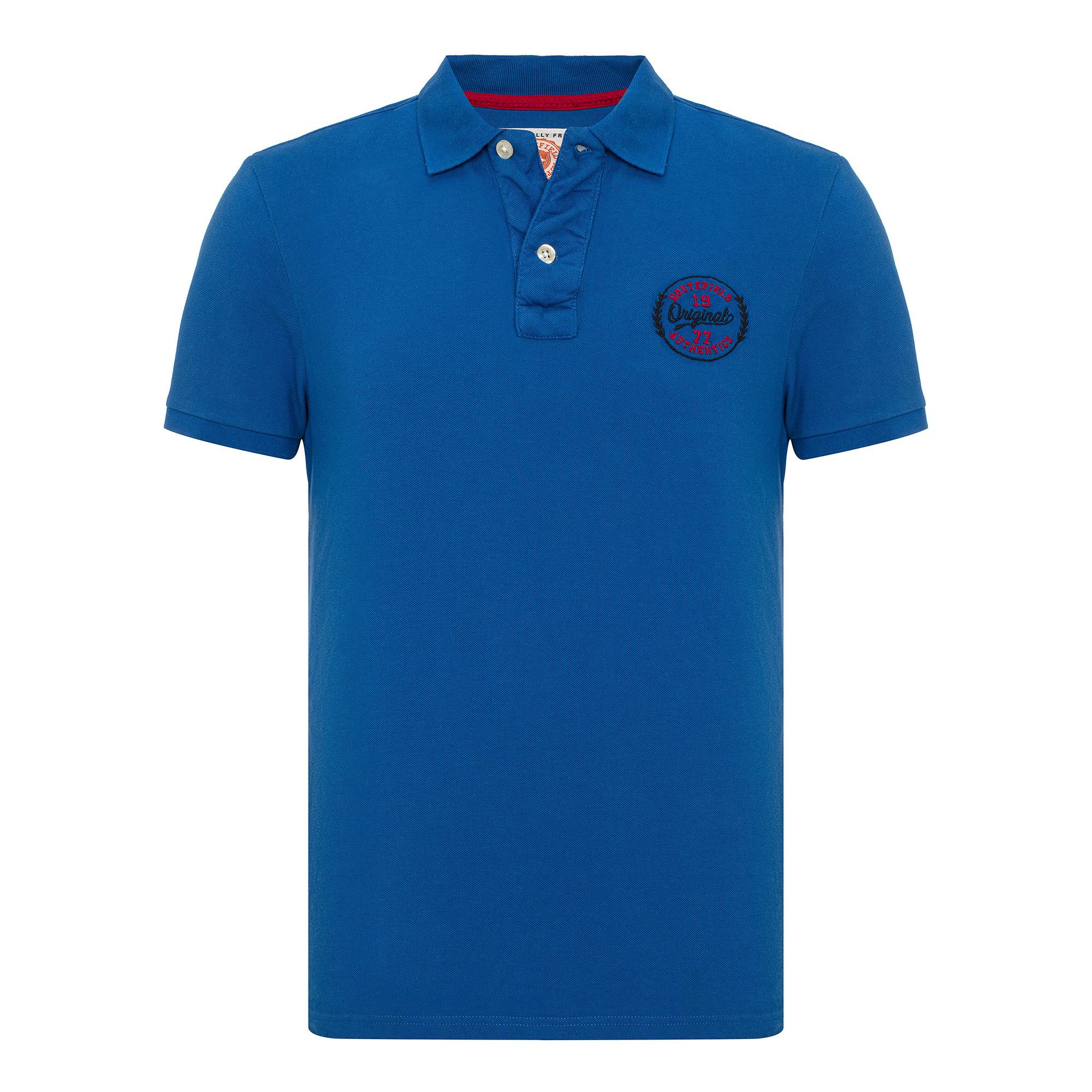 Routefield Power Erkek Mavi Polo Tişört