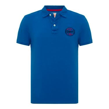  Routefield Power Erkek Mavi Polo Tişört