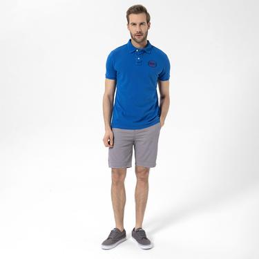  Routefield Power Erkek Mavi Polo Tişört