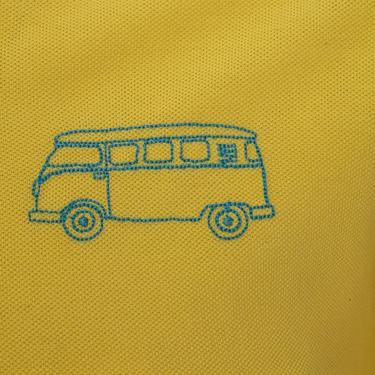  Routefield Post Erkek Sarı Polo Tişört