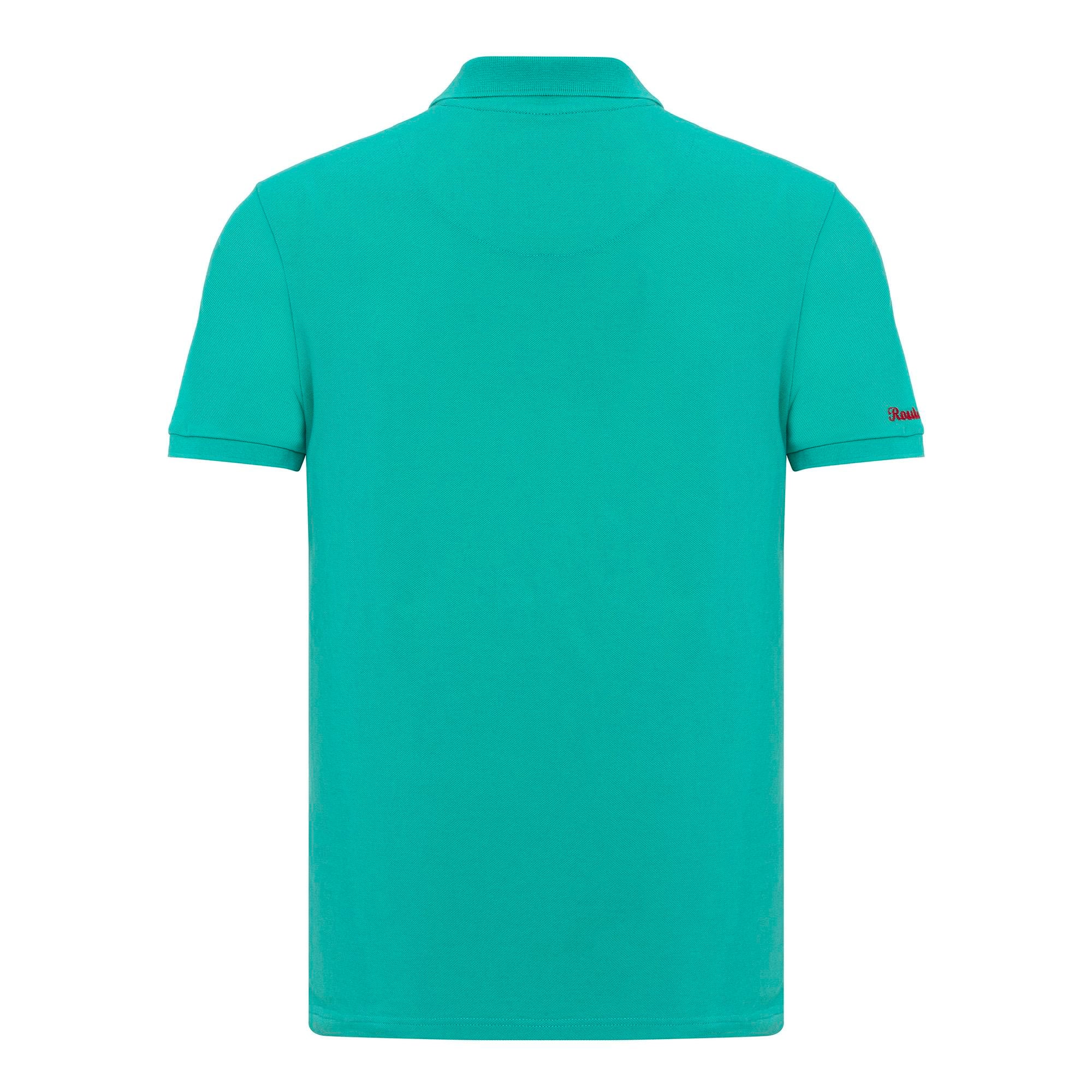 Routefield Post Erkek Mavi Polo Tişört