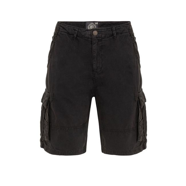  Routefield Erkek Kargo Şort Clints Siyah