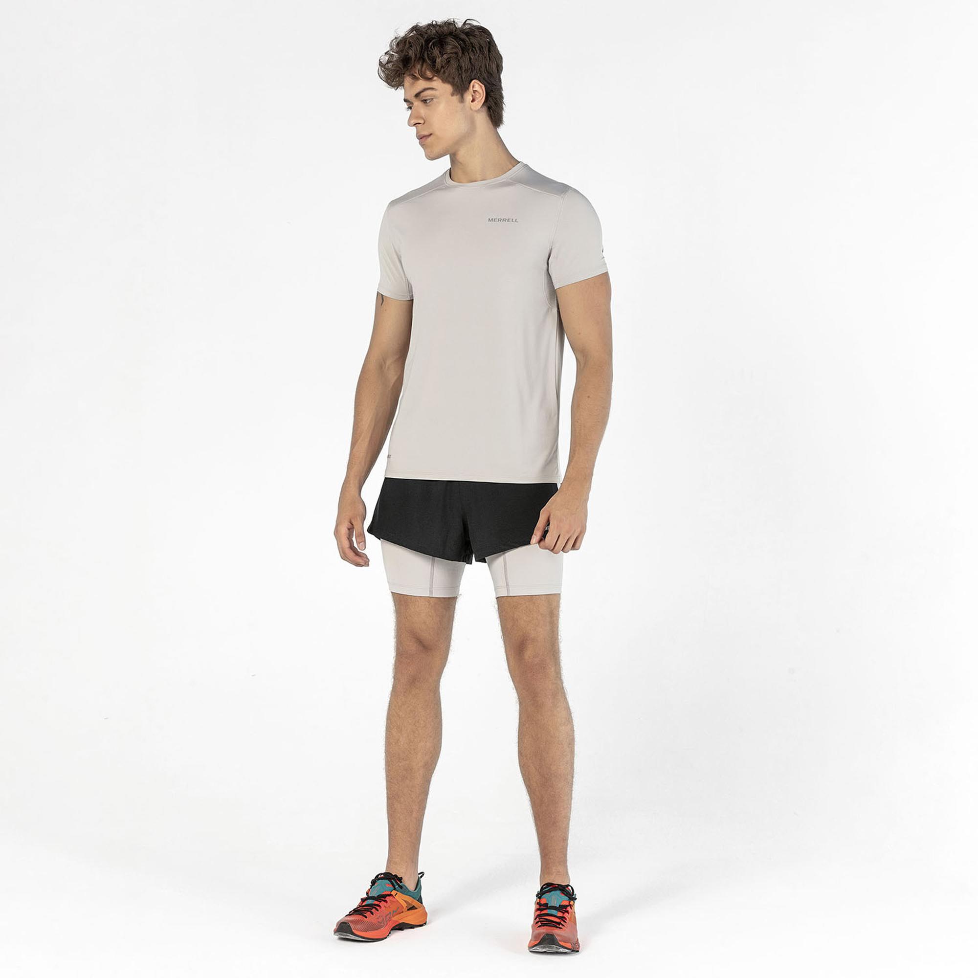 Merrell Team Erkek Gri Tişört