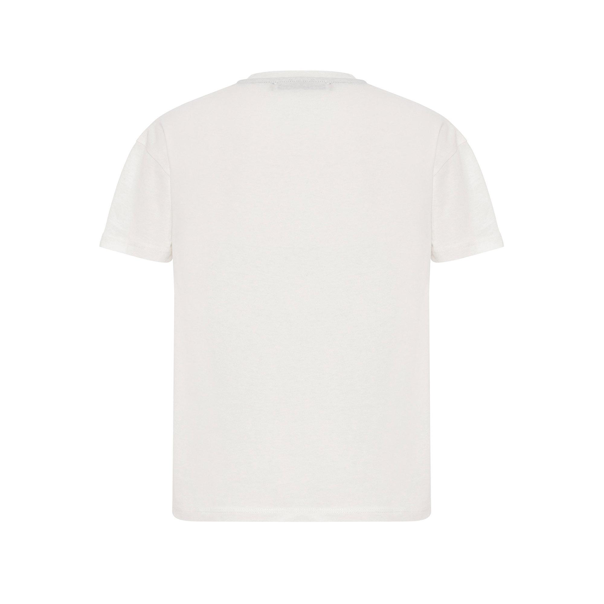 Routefield Time Kids Unisex Çocuk Beyaz Tişört