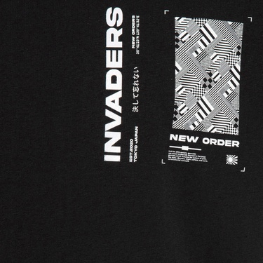  Routefield Tac Kids Unisex Çocuk Siyah Tişört