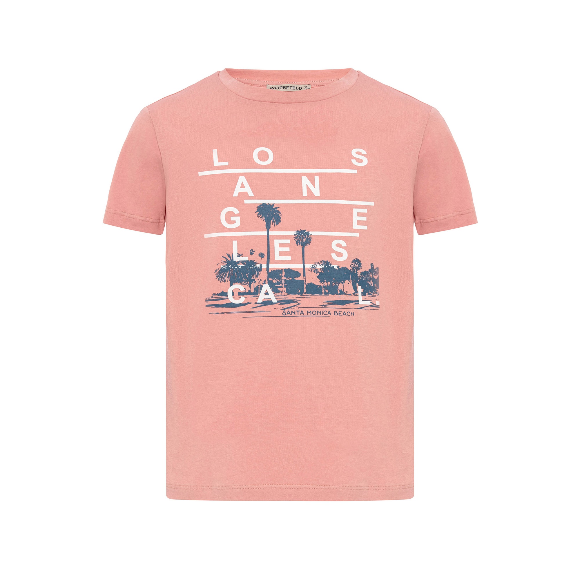 Routefield Tres Kids Unisex Çocuk Pembe Tişört