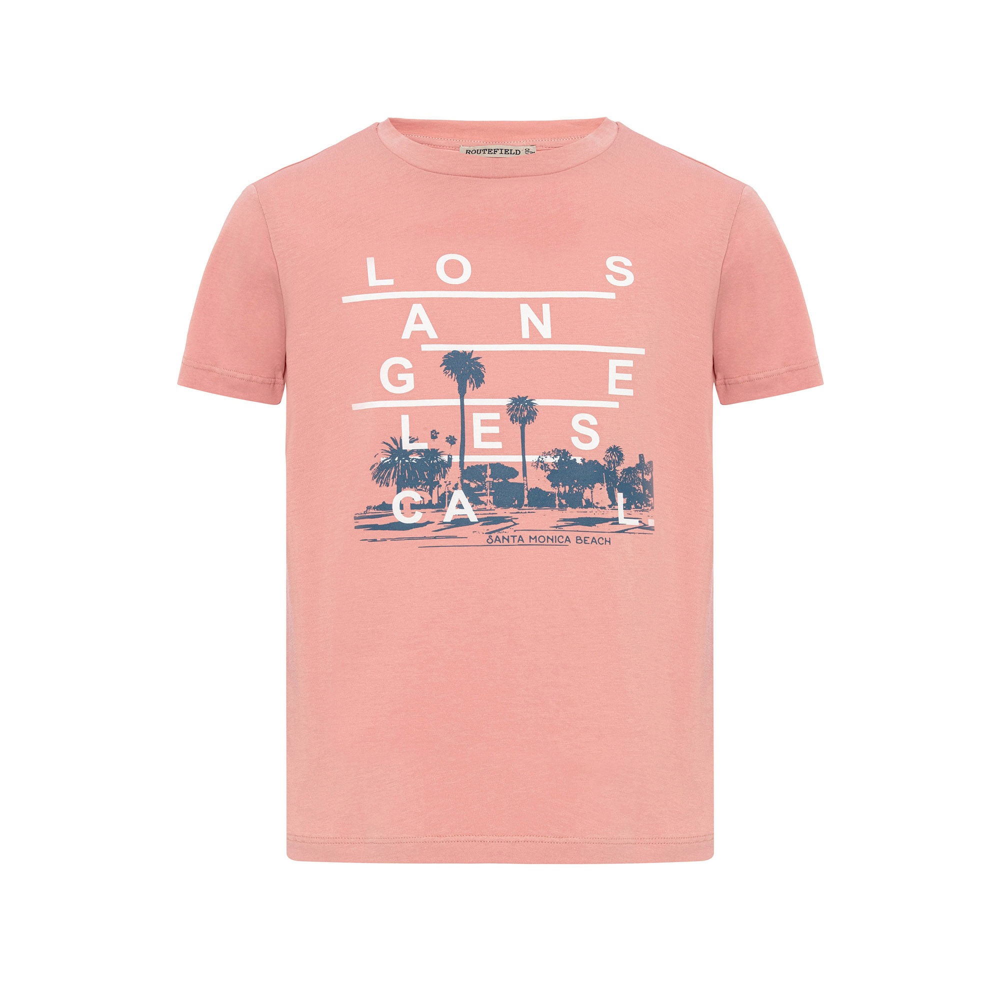  Routefield Tres Kids Unisex Çocuk Pembe Tişört