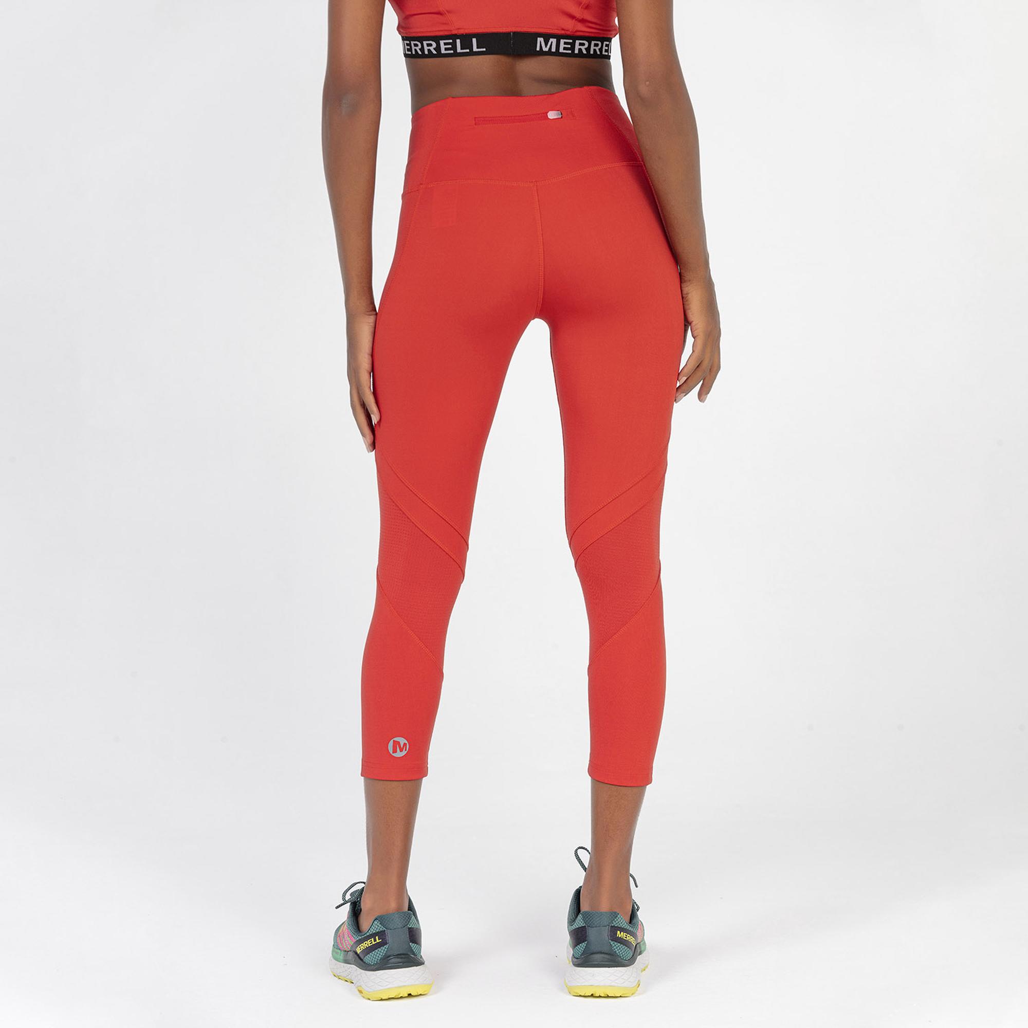 Merrell Kadın Koşu Taytı Lifted Mid Kırmızı