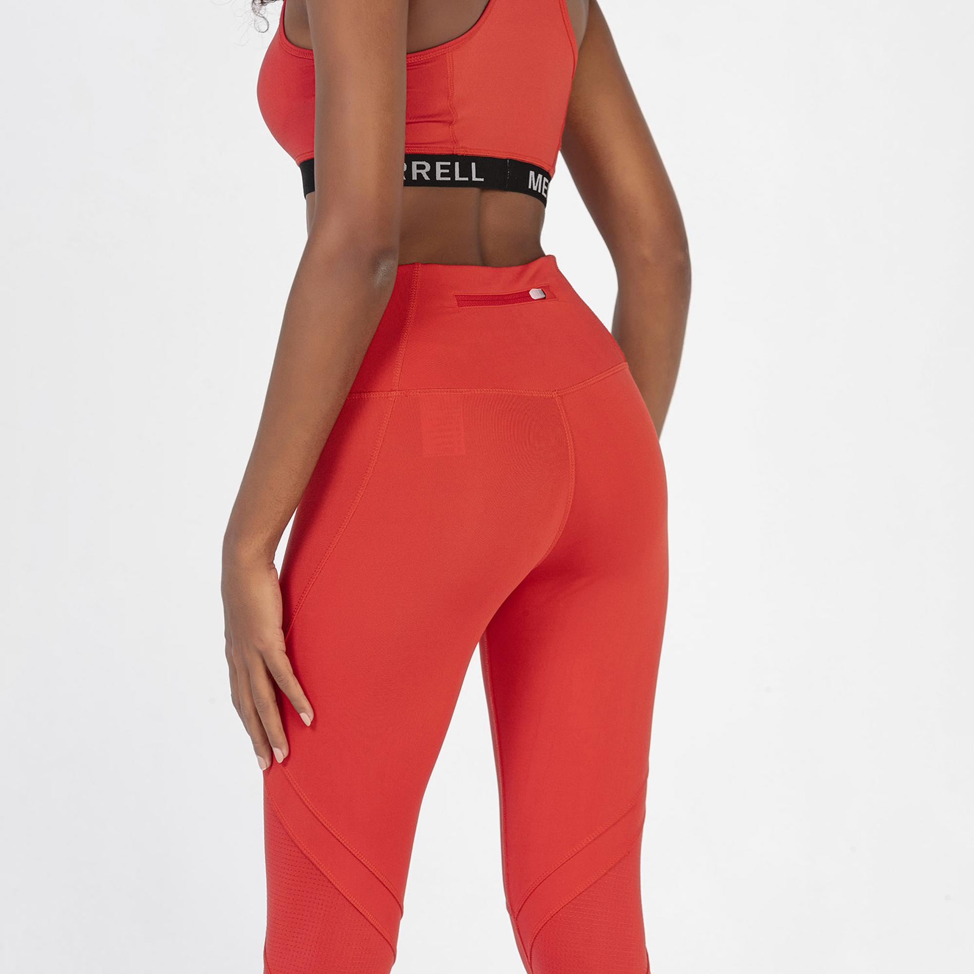 Merrell Kadın Koşu Taytı Lifted Mid Kırmızı