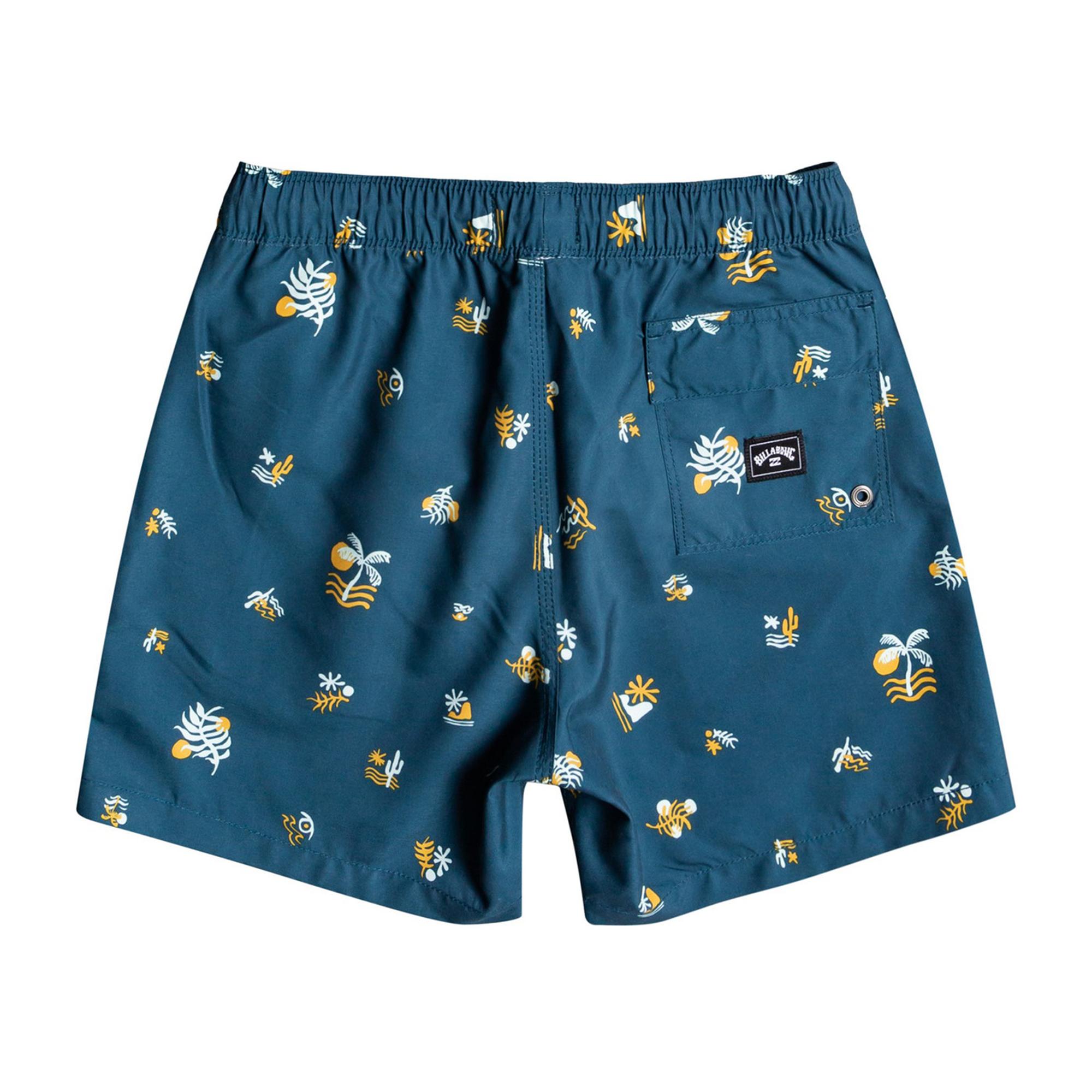 Billabong Salty Lb Boys Erkek Çocuk Mavi Volley Short