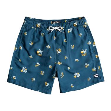  Billabong Salty Lb Boys Erkek Çocuk Mavi Volley Short