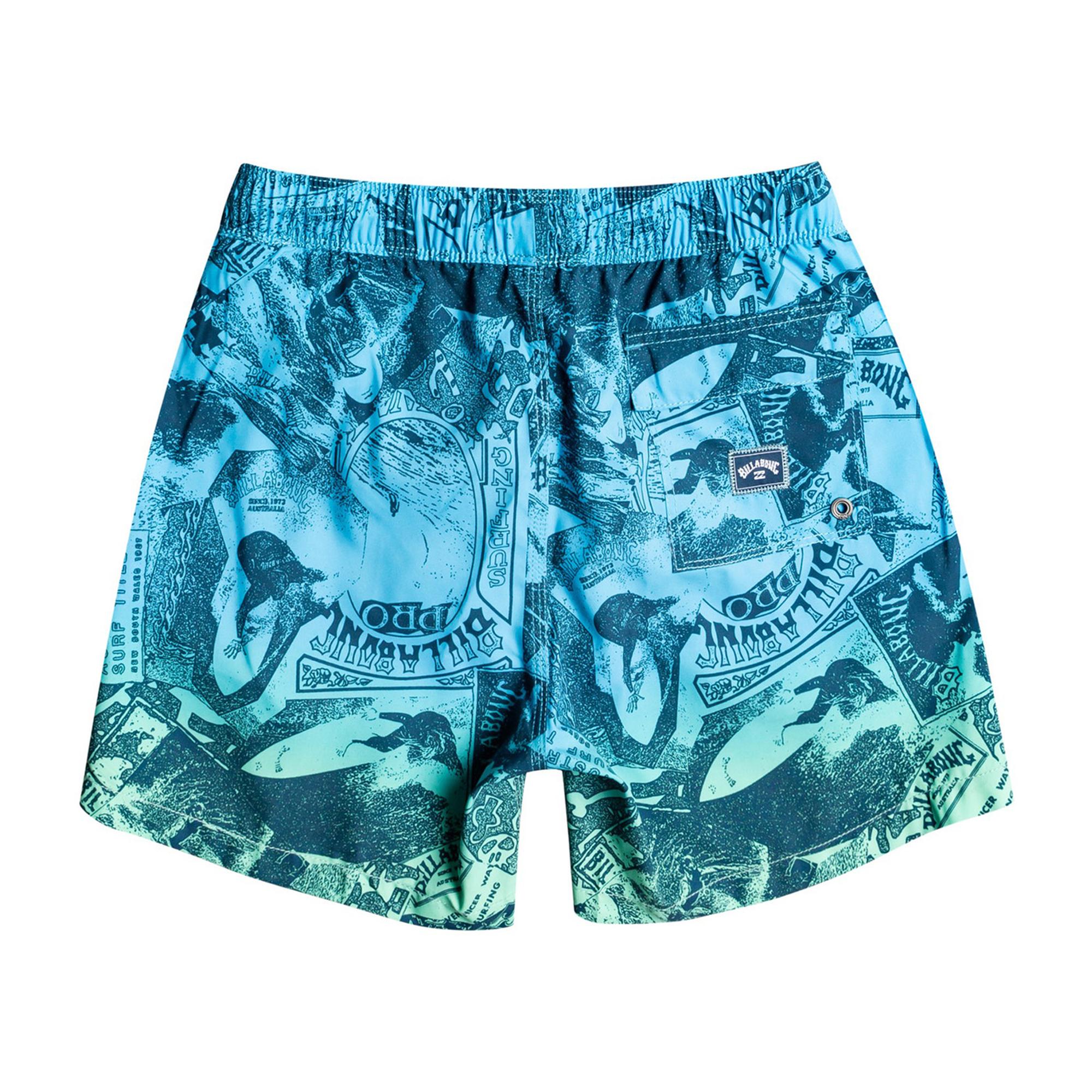 Billabong Poster Lb Boys Erkek Çocuk Yeşil Volley Short