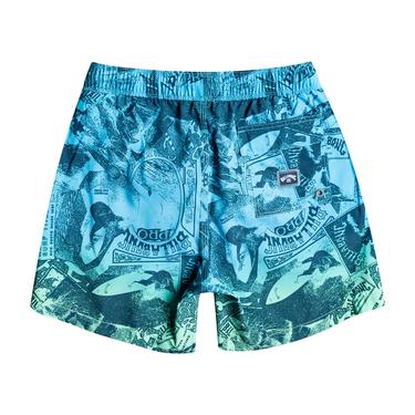  Billabong Poster Lb Boys Erkek Çocuk Yeşil Volley Short