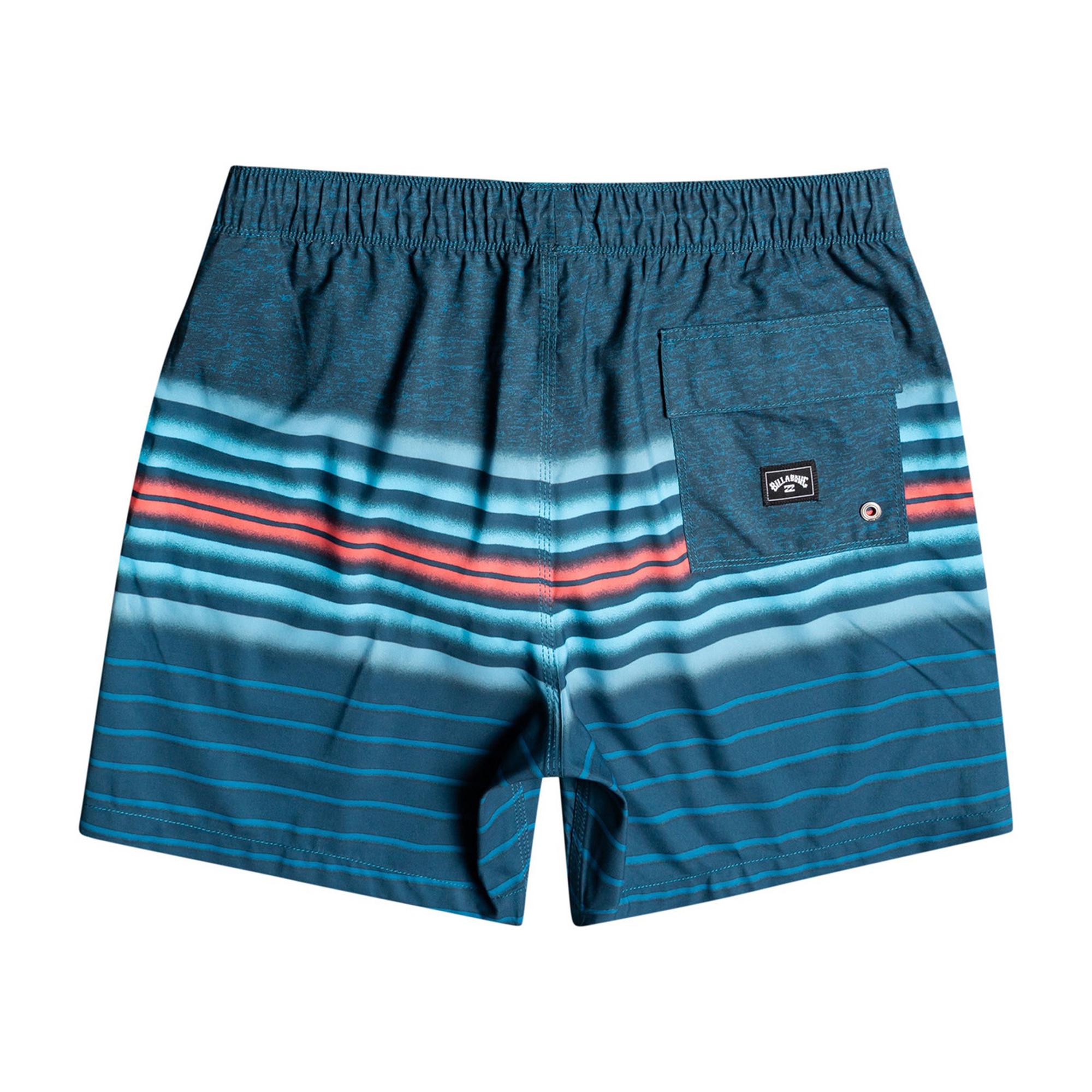 Billabong All Day Stripes Lb Erkek Mavi Volley Short
