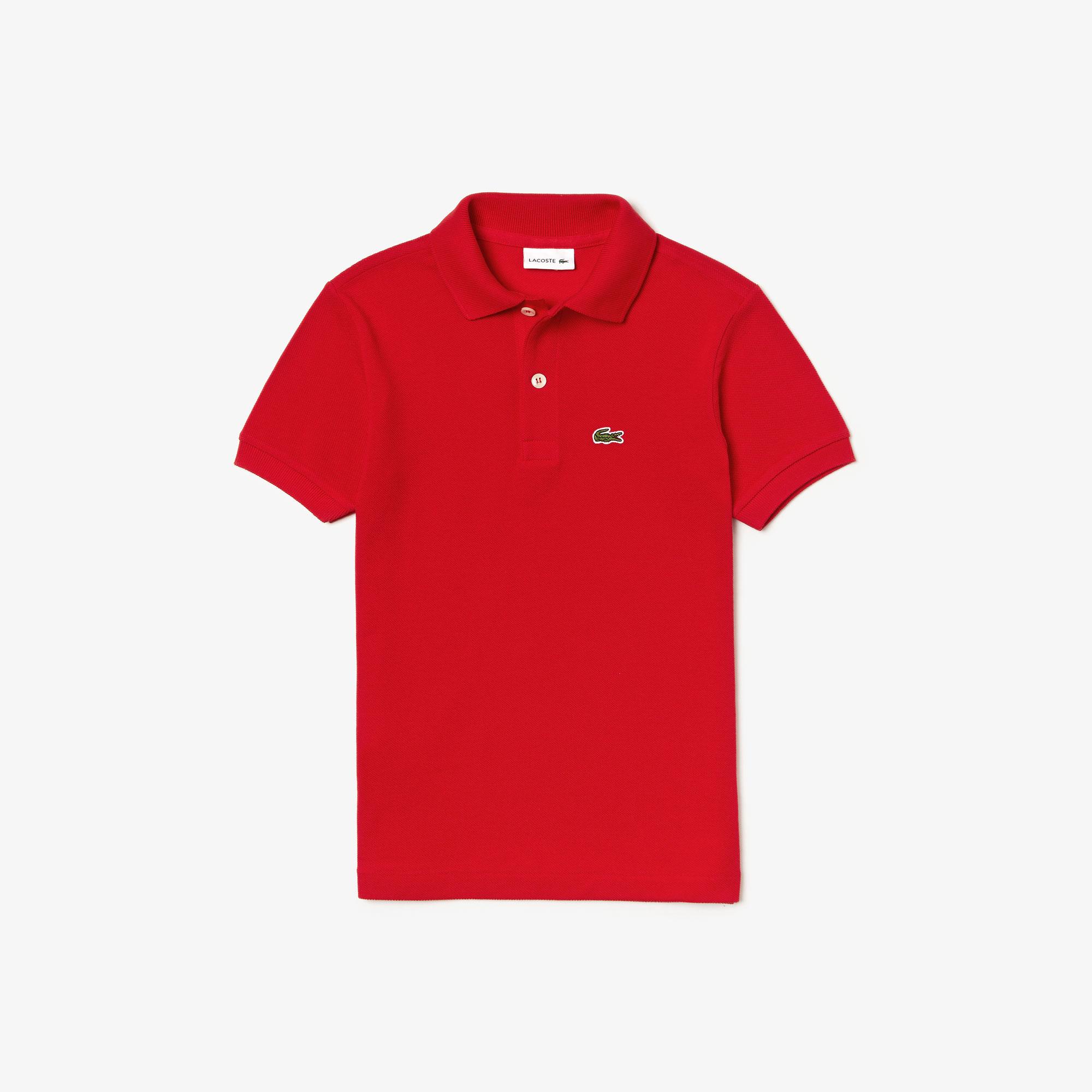 Lacoste Çocuk Regular Fit Kırmızı Polo