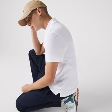  Lacoste L.12.12 Erkek Slim Fit Beyaz Polo