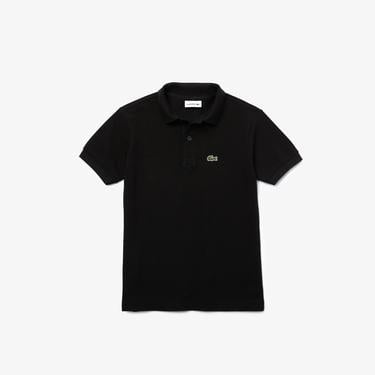  Lacoste Erkek Çocuk Regular Fit Siyah Polo