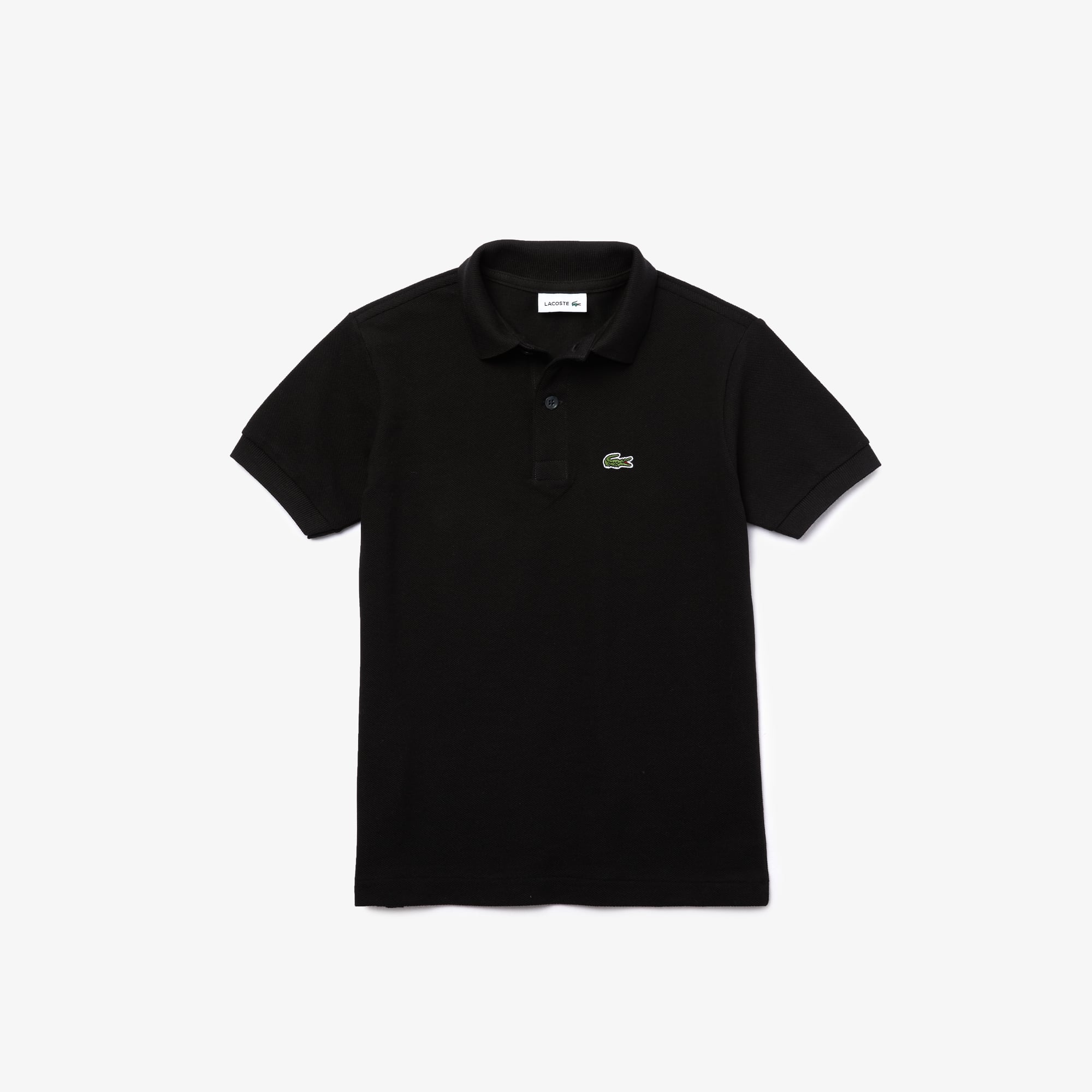  Lacoste Erkek Çocuk Regular Fit Siyah Polo