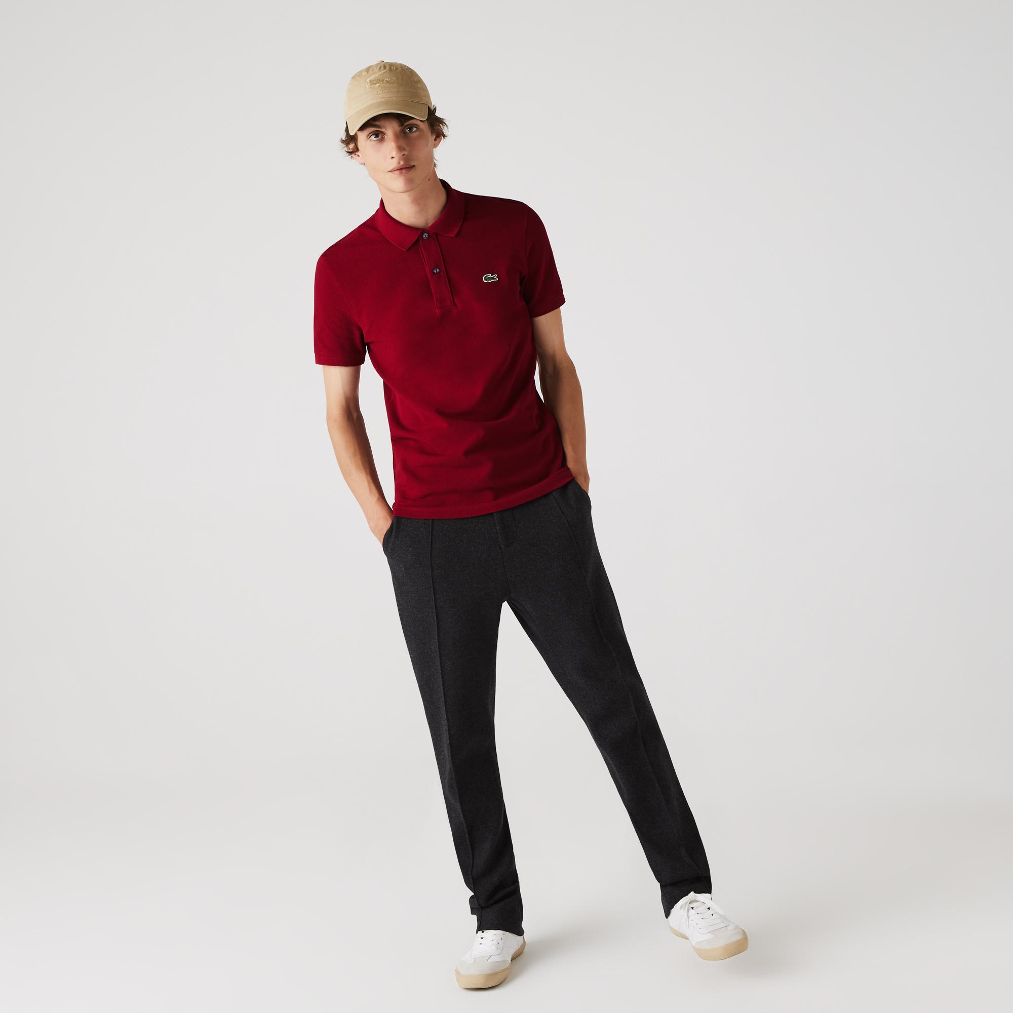 Lacoste L.12.12 Erkek Slim Fit Kırmızı Polo